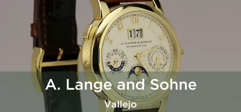  A. Lange and Sohne Vallejo