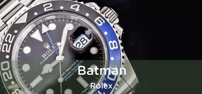  Batman Rolex