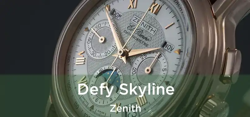  Defy Skyline Zenith
